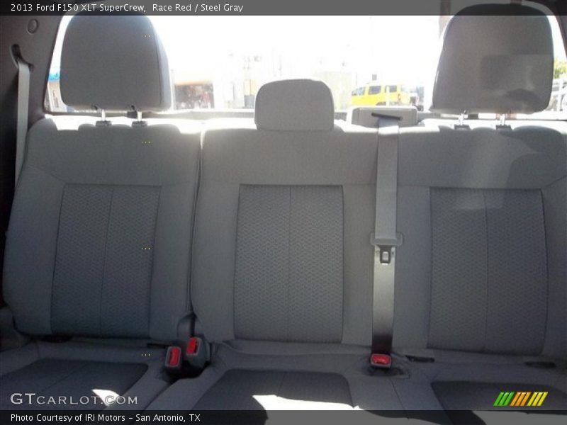 Race Red / Steel Gray 2013 Ford F150 XLT SuperCrew