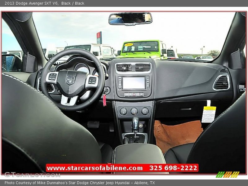 Black / Black 2013 Dodge Avenger SXT V6
