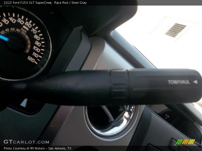 Race Red / Steel Gray 2013 Ford F150 XLT SuperCrew