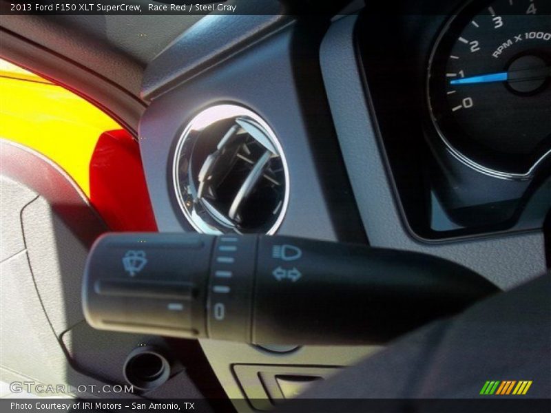 Race Red / Steel Gray 2013 Ford F150 XLT SuperCrew