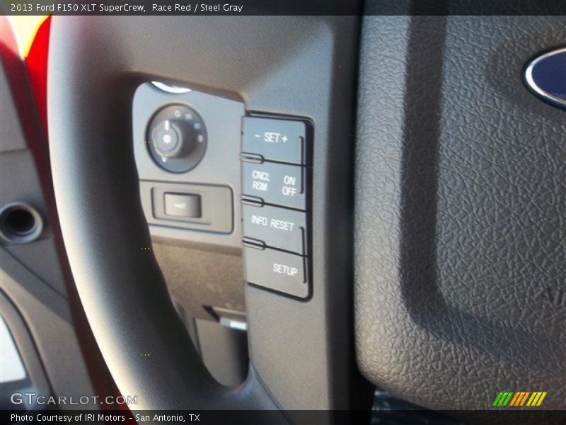 Race Red / Steel Gray 2013 Ford F150 XLT SuperCrew