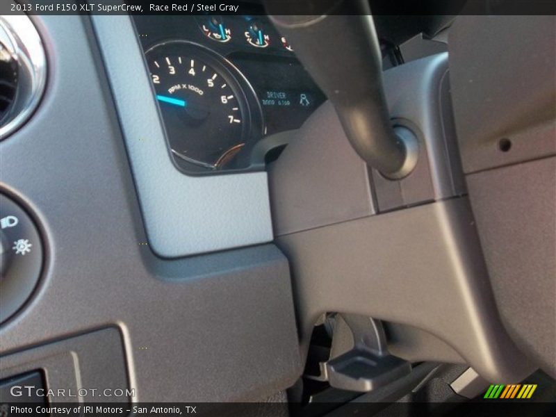 Race Red / Steel Gray 2013 Ford F150 XLT SuperCrew