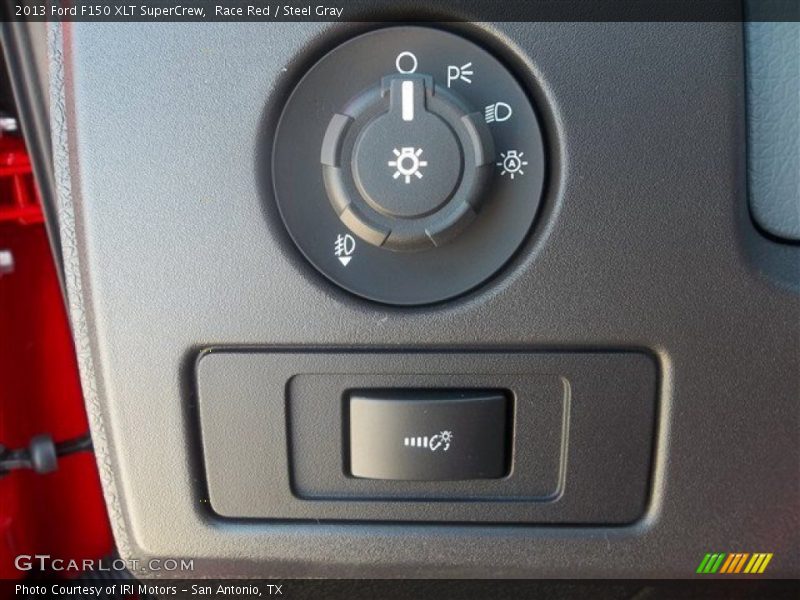 Race Red / Steel Gray 2013 Ford F150 XLT SuperCrew