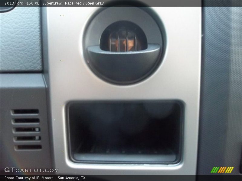 Race Red / Steel Gray 2013 Ford F150 XLT SuperCrew