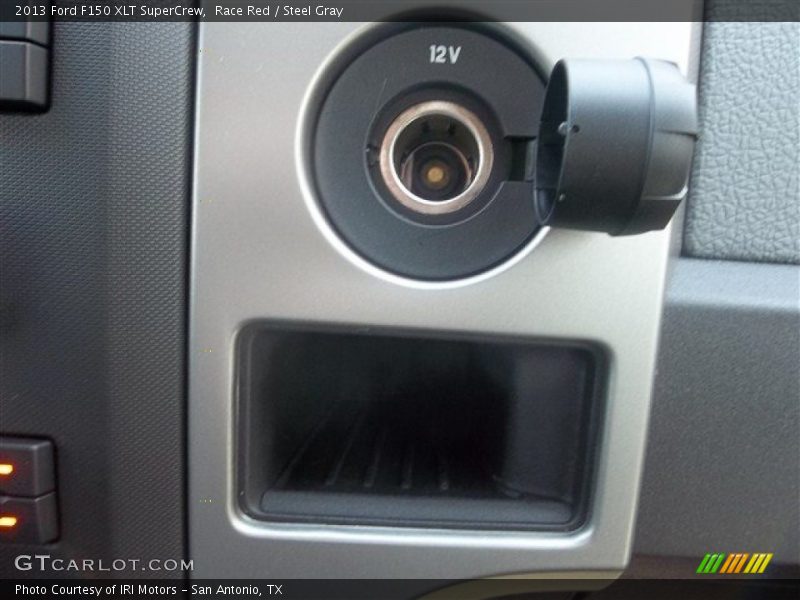 Race Red / Steel Gray 2013 Ford F150 XLT SuperCrew