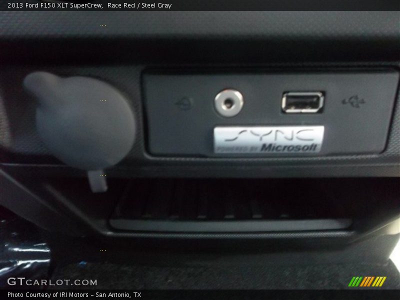 Race Red / Steel Gray 2013 Ford F150 XLT SuperCrew