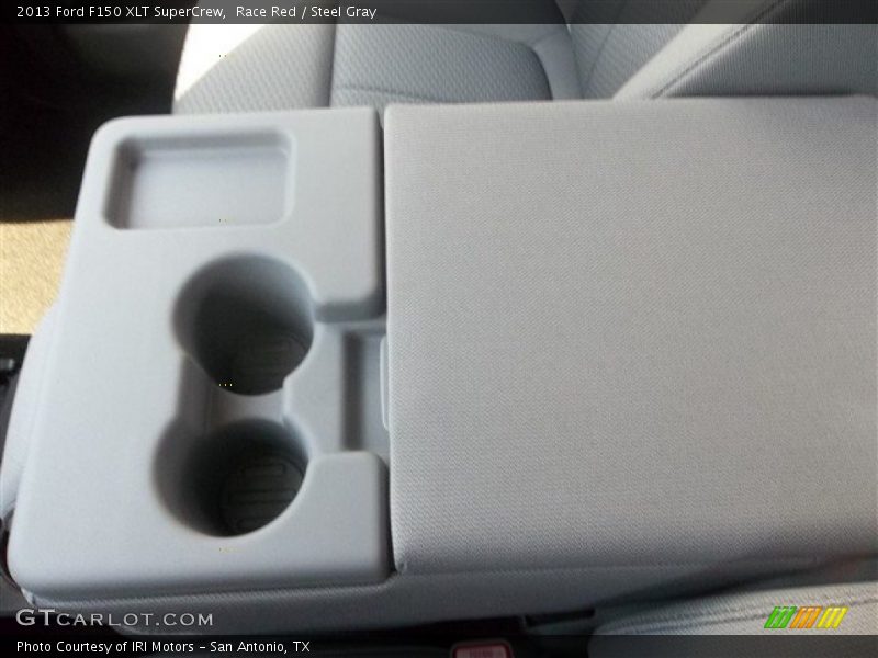 Race Red / Steel Gray 2013 Ford F150 XLT SuperCrew