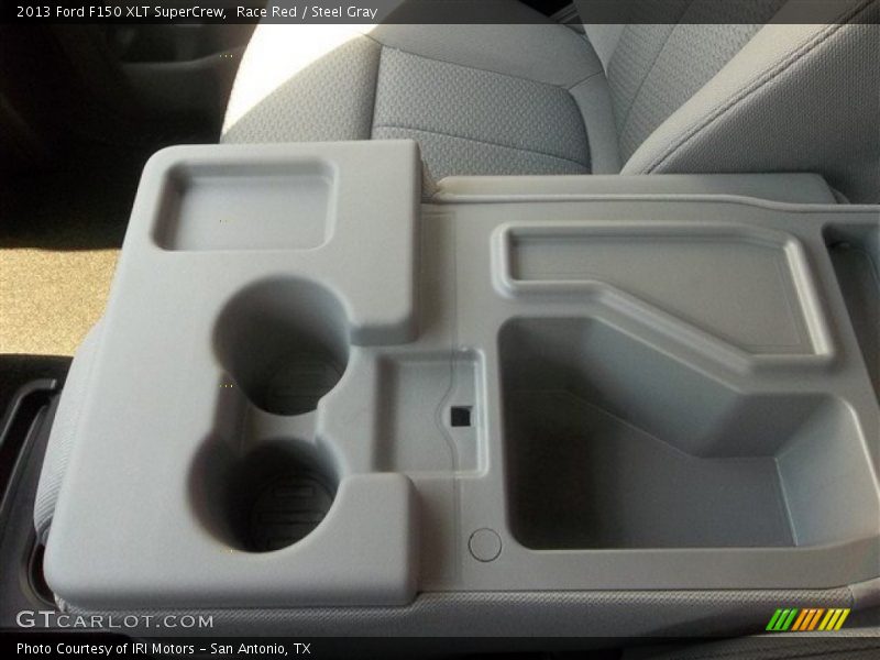 Race Red / Steel Gray 2013 Ford F150 XLT SuperCrew