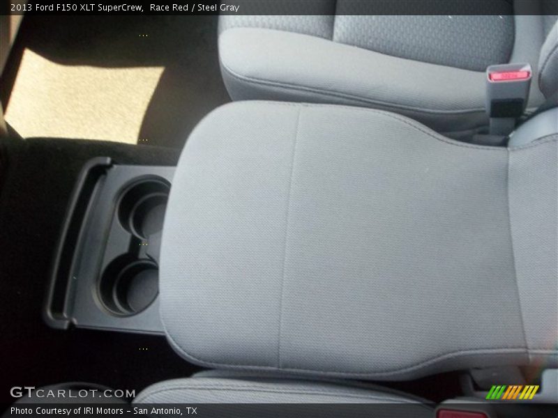 Race Red / Steel Gray 2013 Ford F150 XLT SuperCrew