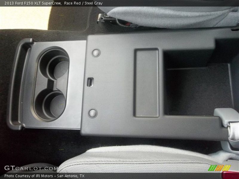 Race Red / Steel Gray 2013 Ford F150 XLT SuperCrew