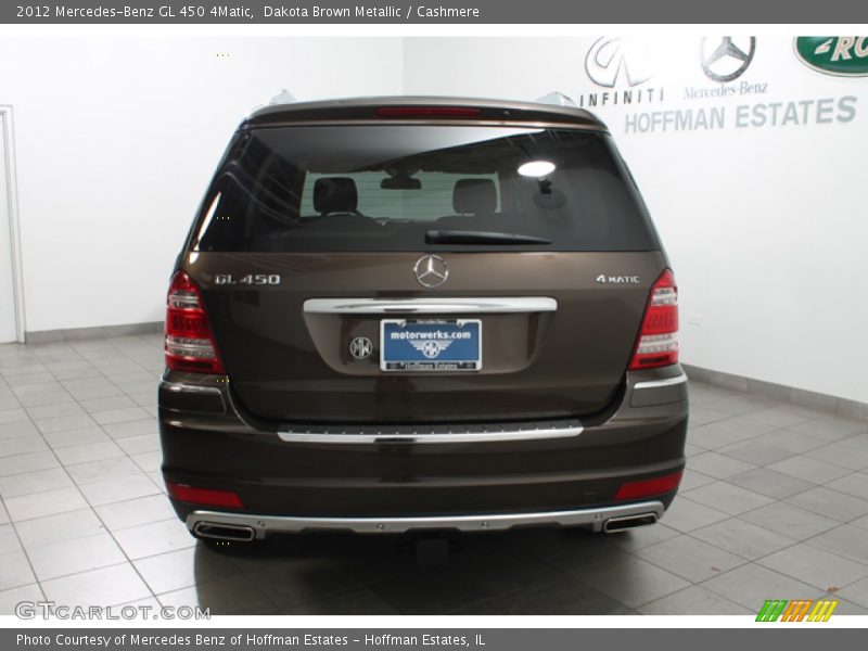 Dakota Brown Metallic / Cashmere 2012 Mercedes-Benz GL 450 4Matic