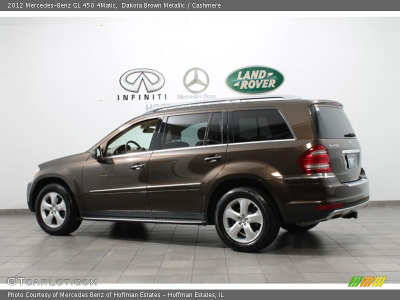 Dakota Brown Metallic / Cashmere 2012 Mercedes-Benz GL 450 4Matic