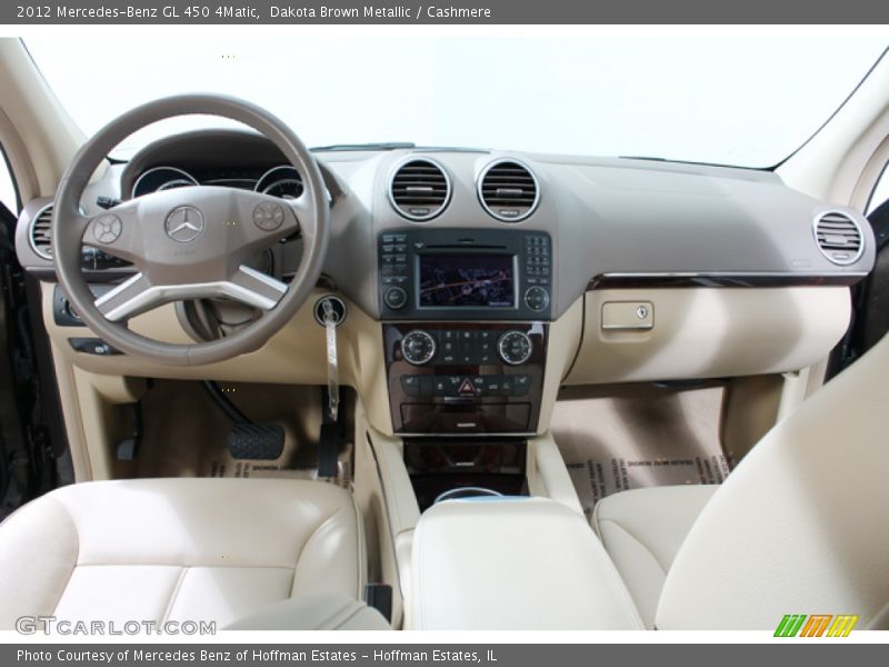 Dakota Brown Metallic / Cashmere 2012 Mercedes-Benz GL 450 4Matic