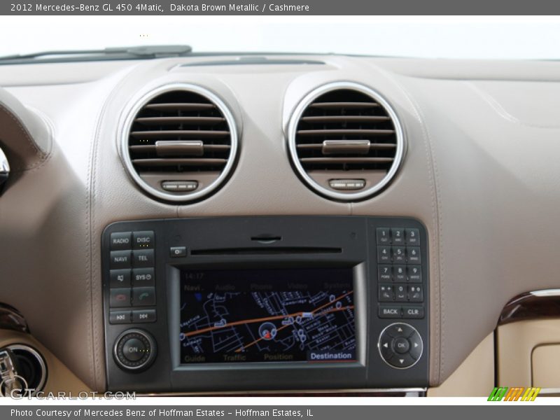 Dakota Brown Metallic / Cashmere 2012 Mercedes-Benz GL 450 4Matic