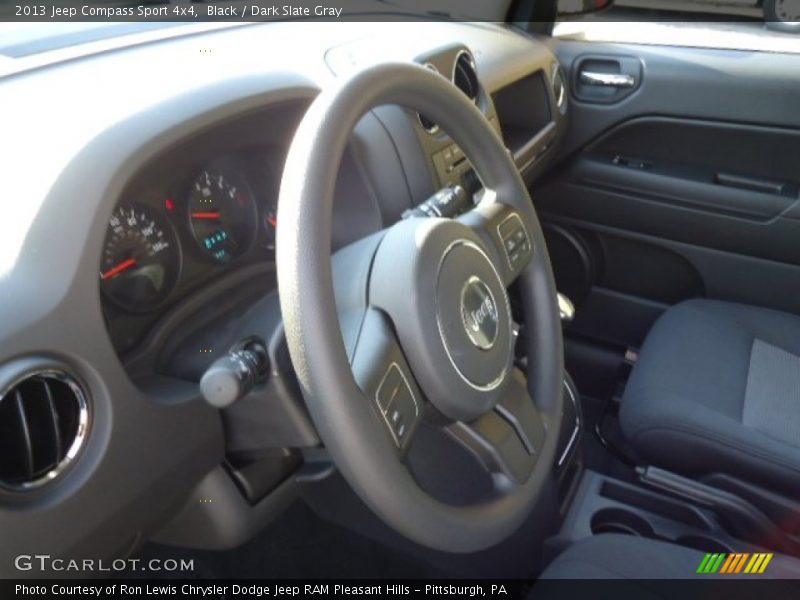 Black / Dark Slate Gray 2013 Jeep Compass Sport 4x4