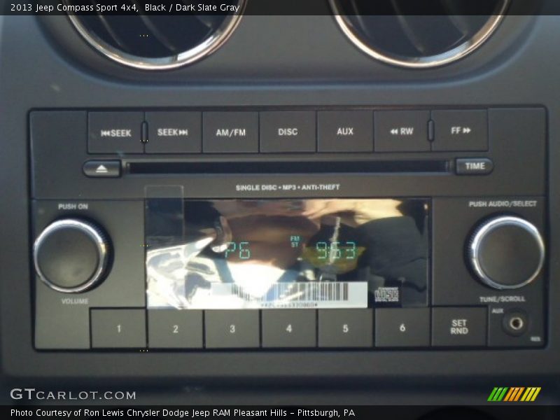 Black / Dark Slate Gray 2013 Jeep Compass Sport 4x4