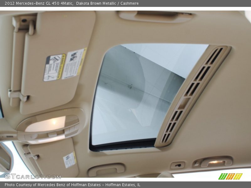 Dakota Brown Metallic / Cashmere 2012 Mercedes-Benz GL 450 4Matic