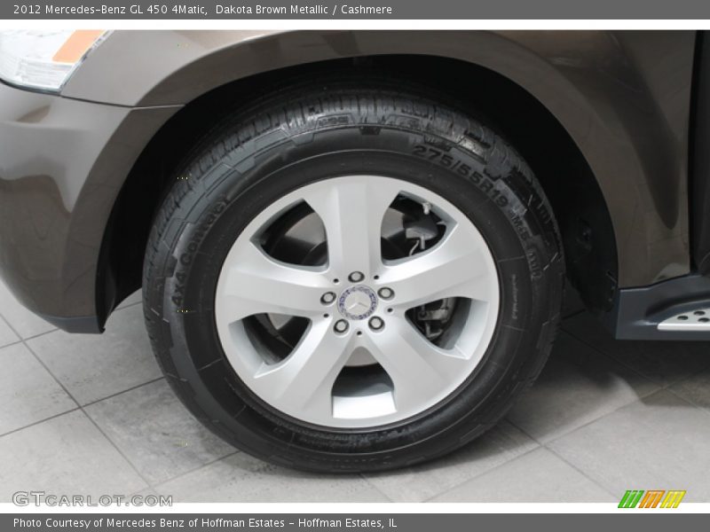 Dakota Brown Metallic / Cashmere 2012 Mercedes-Benz GL 450 4Matic