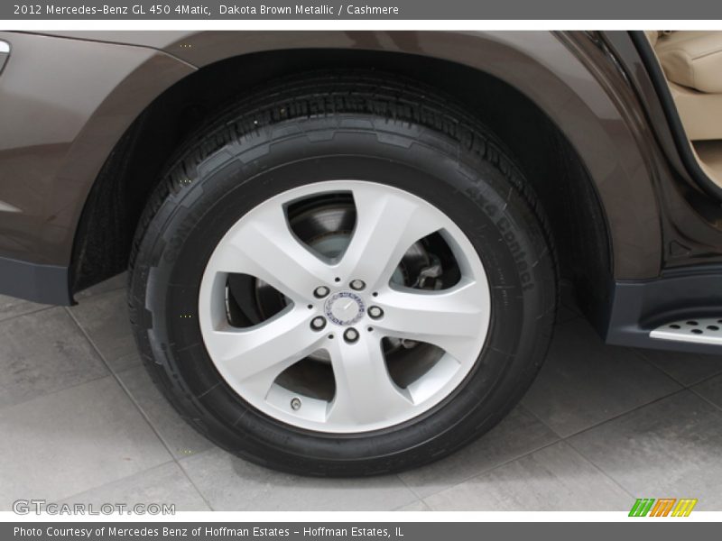 Dakota Brown Metallic / Cashmere 2012 Mercedes-Benz GL 450 4Matic