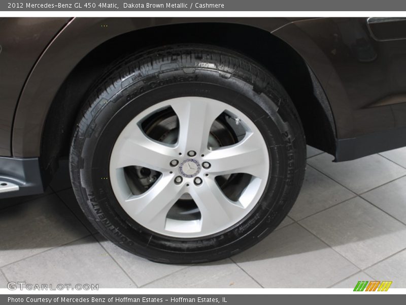 Dakota Brown Metallic / Cashmere 2012 Mercedes-Benz GL 450 4Matic