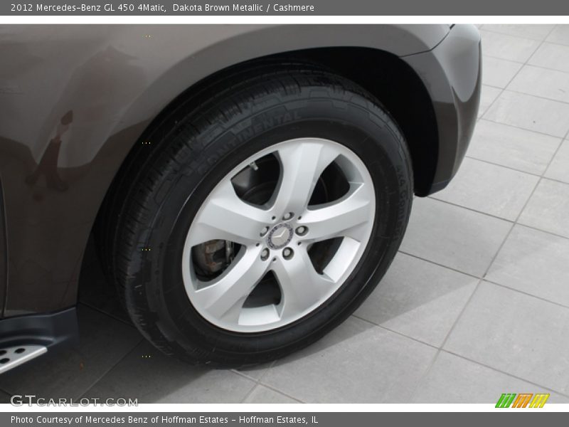 Dakota Brown Metallic / Cashmere 2012 Mercedes-Benz GL 450 4Matic