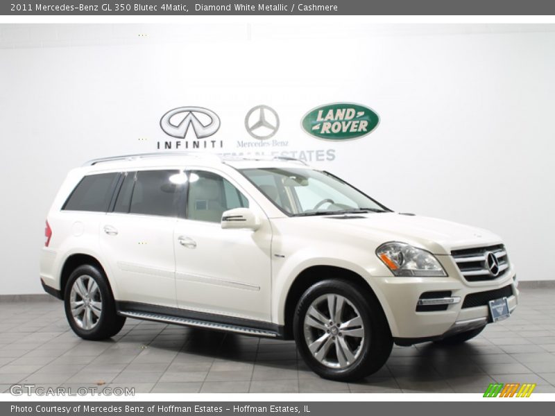 Diamond White Metallic / Cashmere 2011 Mercedes-Benz GL 350 Blutec 4Matic