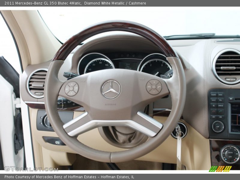 Diamond White Metallic / Cashmere 2011 Mercedes-Benz GL 350 Blutec 4Matic