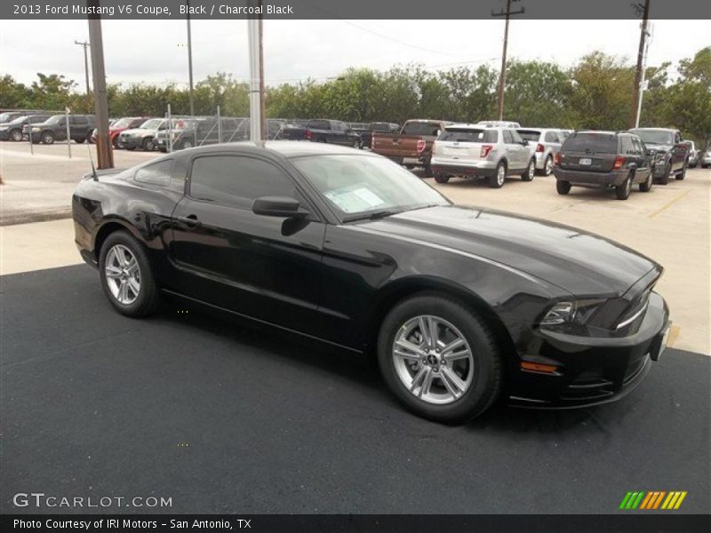 Black / Charcoal Black 2013 Ford Mustang V6 Coupe