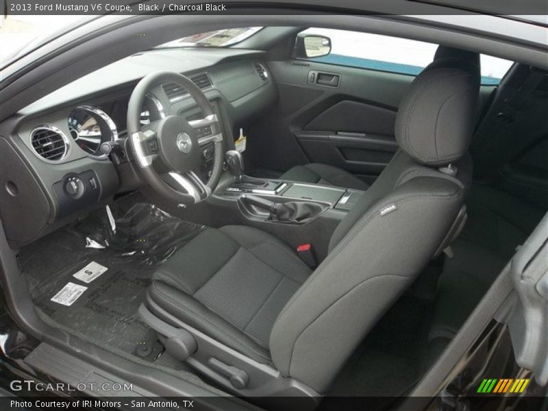 Black / Charcoal Black 2013 Ford Mustang V6 Coupe