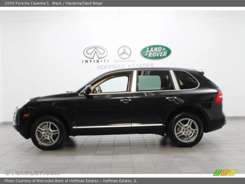 Black / Havanna/Sand Beige 2009 Porsche Cayenne S