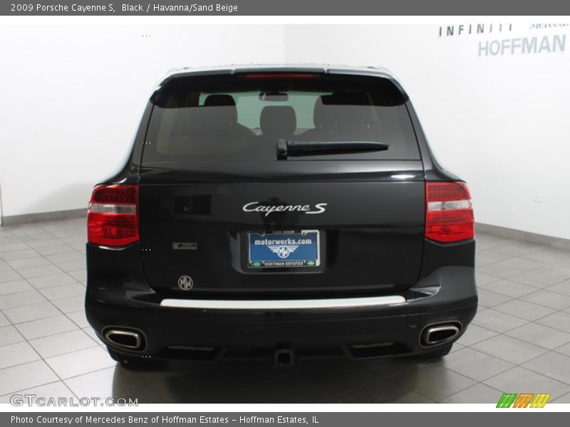 Black / Havanna/Sand Beige 2009 Porsche Cayenne S