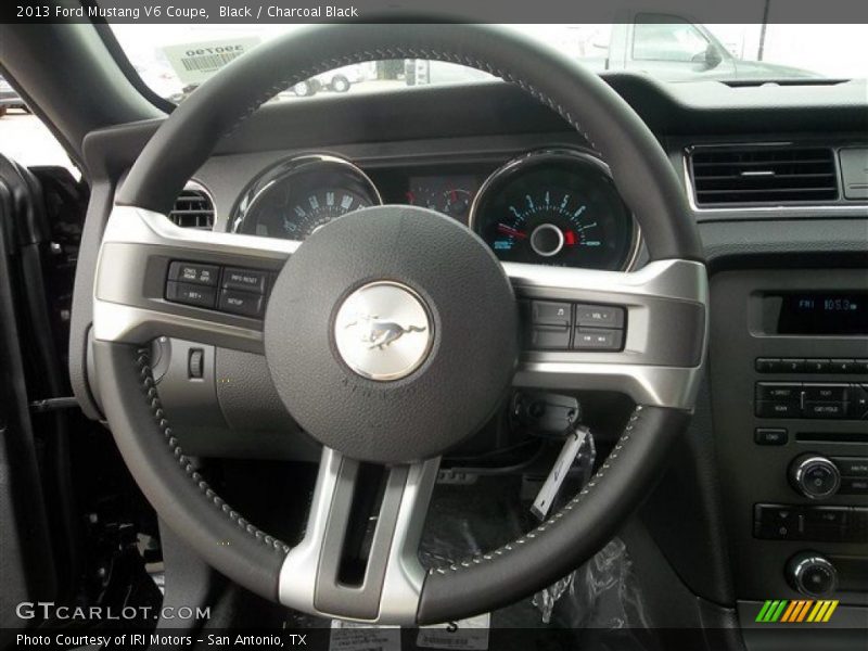 Black / Charcoal Black 2013 Ford Mustang V6 Coupe