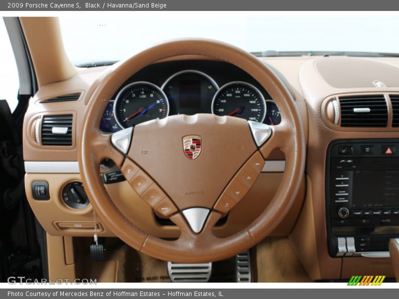Black / Havanna/Sand Beige 2009 Porsche Cayenne S
