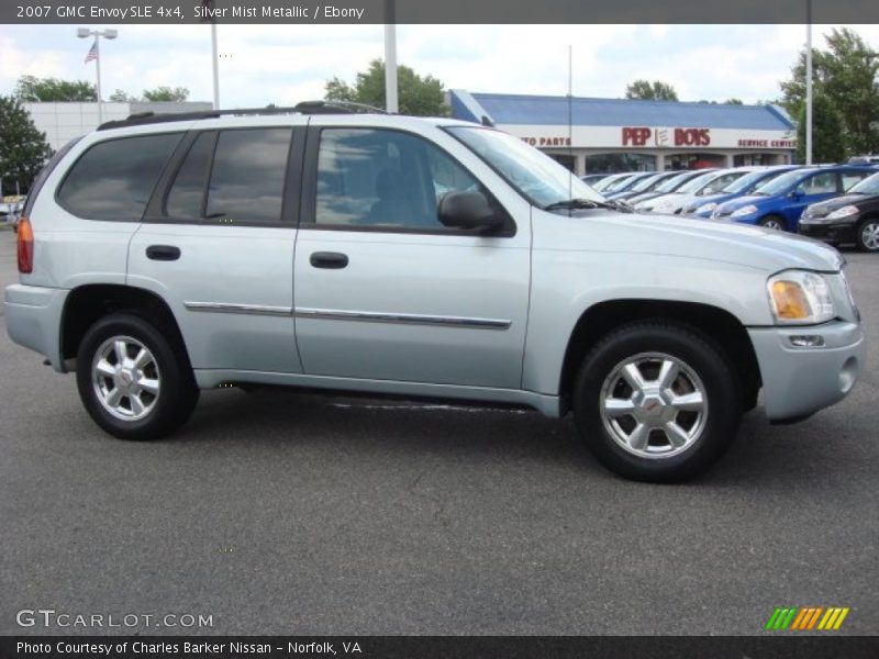 Silver Mist Metallic / Ebony 2007 GMC Envoy SLE 4x4