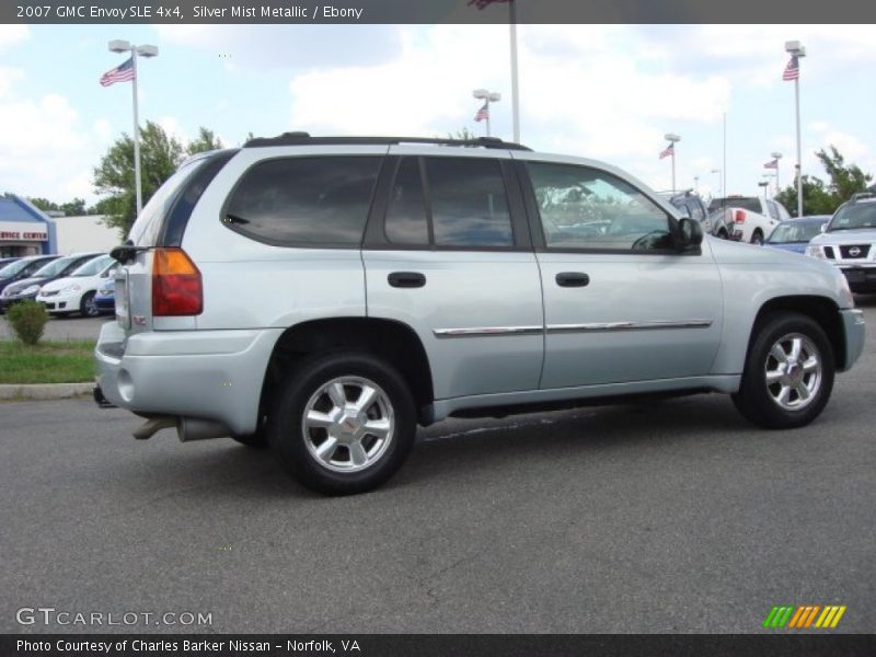 Silver Mist Metallic / Ebony 2007 GMC Envoy SLE 4x4