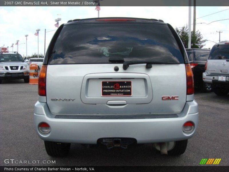 Silver Mist Metallic / Ebony 2007 GMC Envoy SLE 4x4