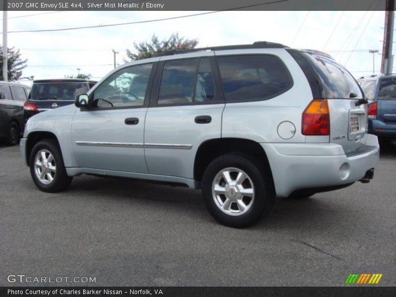 Silver Mist Metallic / Ebony 2007 GMC Envoy SLE 4x4