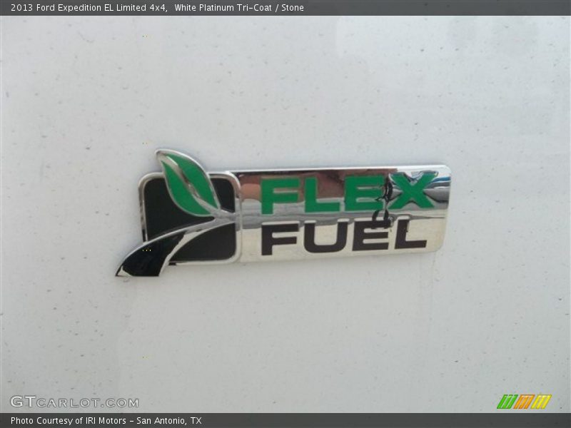 White Platinum Tri-Coat / Stone 2013 Ford Expedition EL Limited 4x4