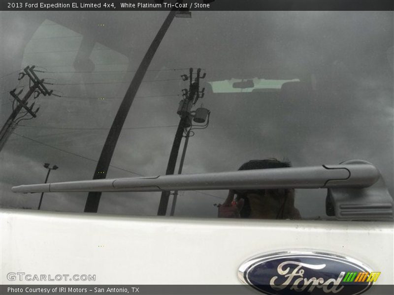 White Platinum Tri-Coat / Stone 2013 Ford Expedition EL Limited 4x4