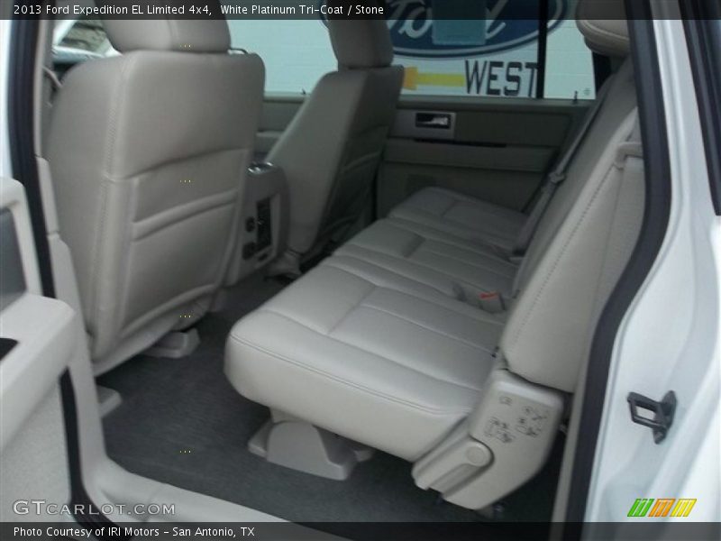 White Platinum Tri-Coat / Stone 2013 Ford Expedition EL Limited 4x4