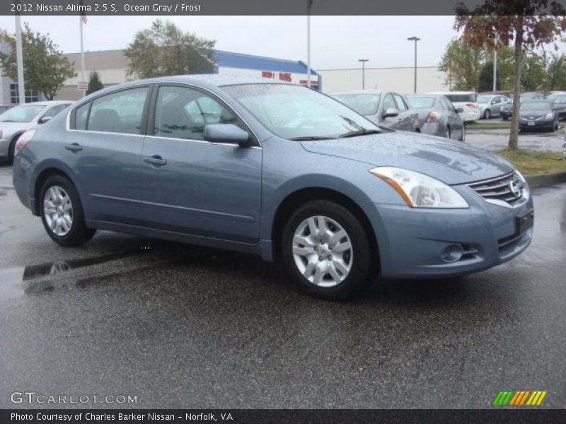 Ocean Gray / Frost 2012 Nissan Altima 2.5 S