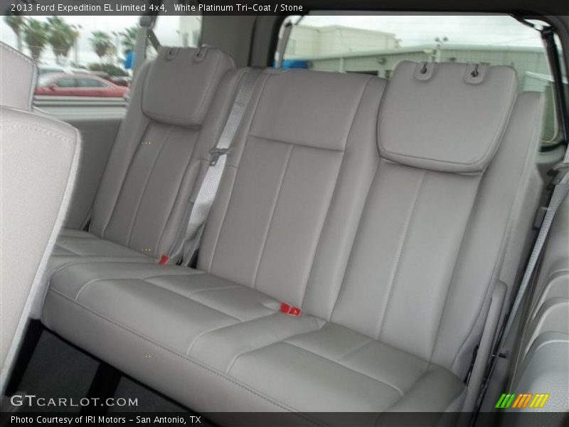 White Platinum Tri-Coat / Stone 2013 Ford Expedition EL Limited 4x4