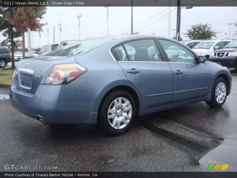 Ocean Gray / Frost 2012 Nissan Altima 2.5 S