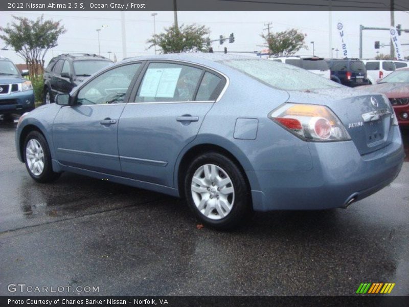 Ocean Gray / Frost 2012 Nissan Altima 2.5 S