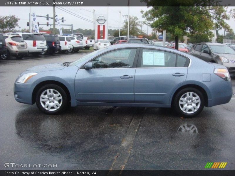 Ocean Gray / Frost 2012 Nissan Altima 2.5 S
