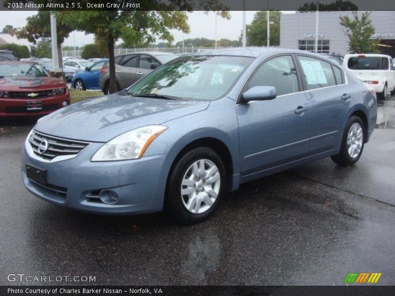 Ocean Gray / Frost 2012 Nissan Altima 2.5 S