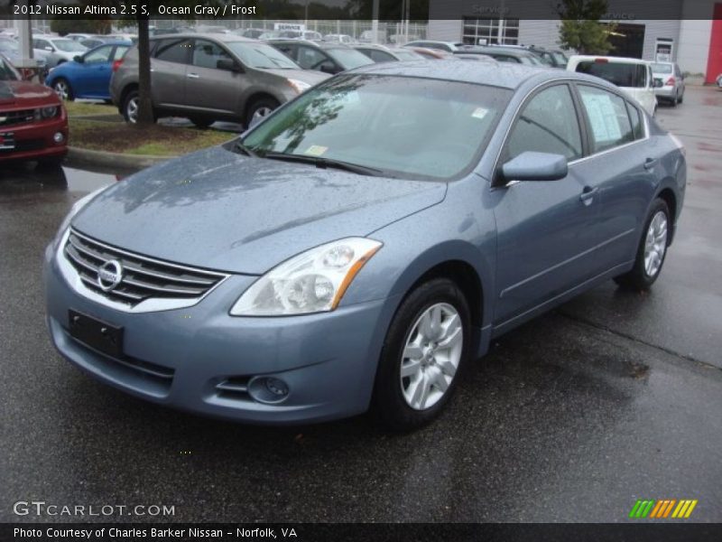 Ocean Gray / Frost 2012 Nissan Altima 2.5 S