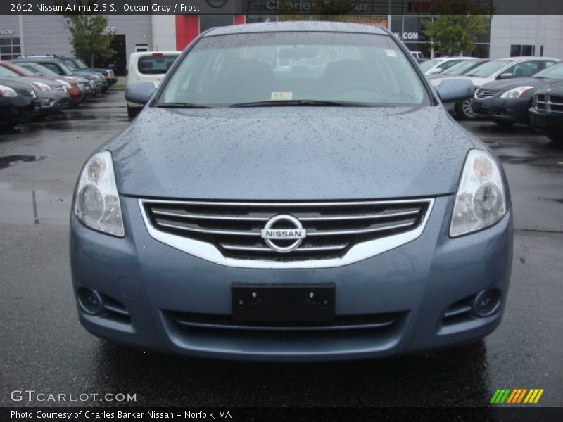 Ocean Gray / Frost 2012 Nissan Altima 2.5 S