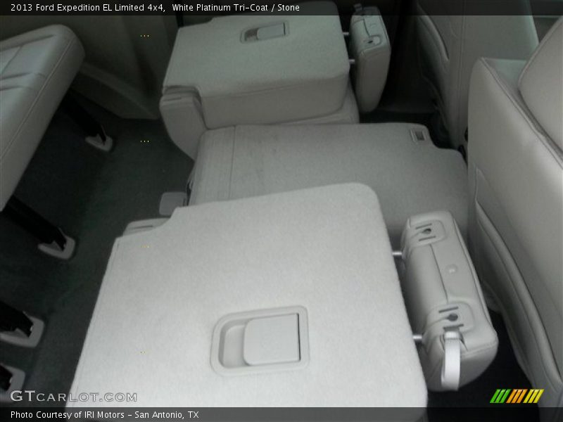 White Platinum Tri-Coat / Stone 2013 Ford Expedition EL Limited 4x4