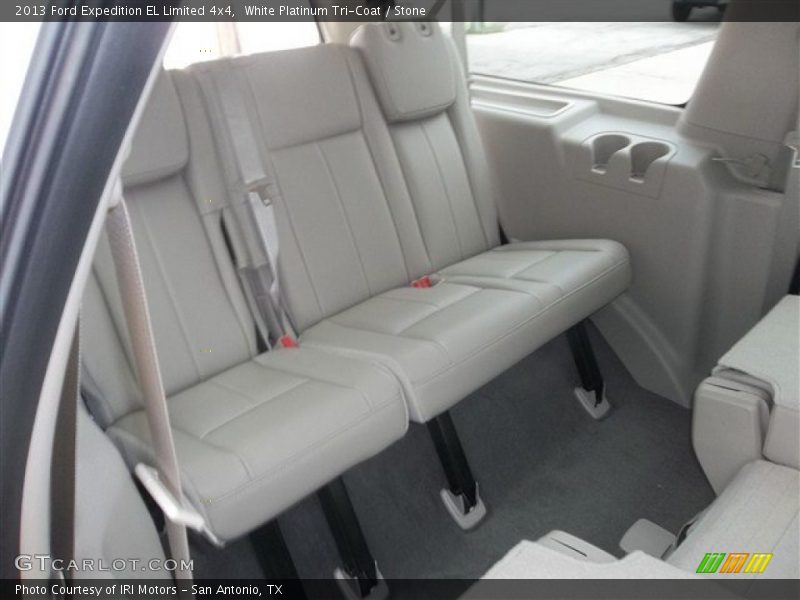 White Platinum Tri-Coat / Stone 2013 Ford Expedition EL Limited 4x4